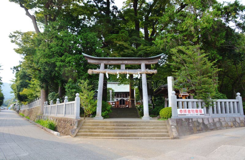 Hrine del ½ di Shinto ï del giapponese “ fotografia stock Hrine del ½ di Shinto ï del giapponese “ fotografia stock